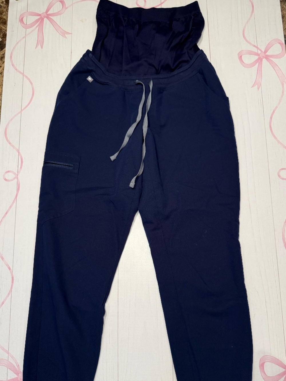 FIGS Zamora Maternity Jogger Scrub Pants Size Small